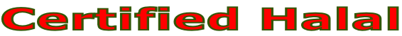 Certified Halal